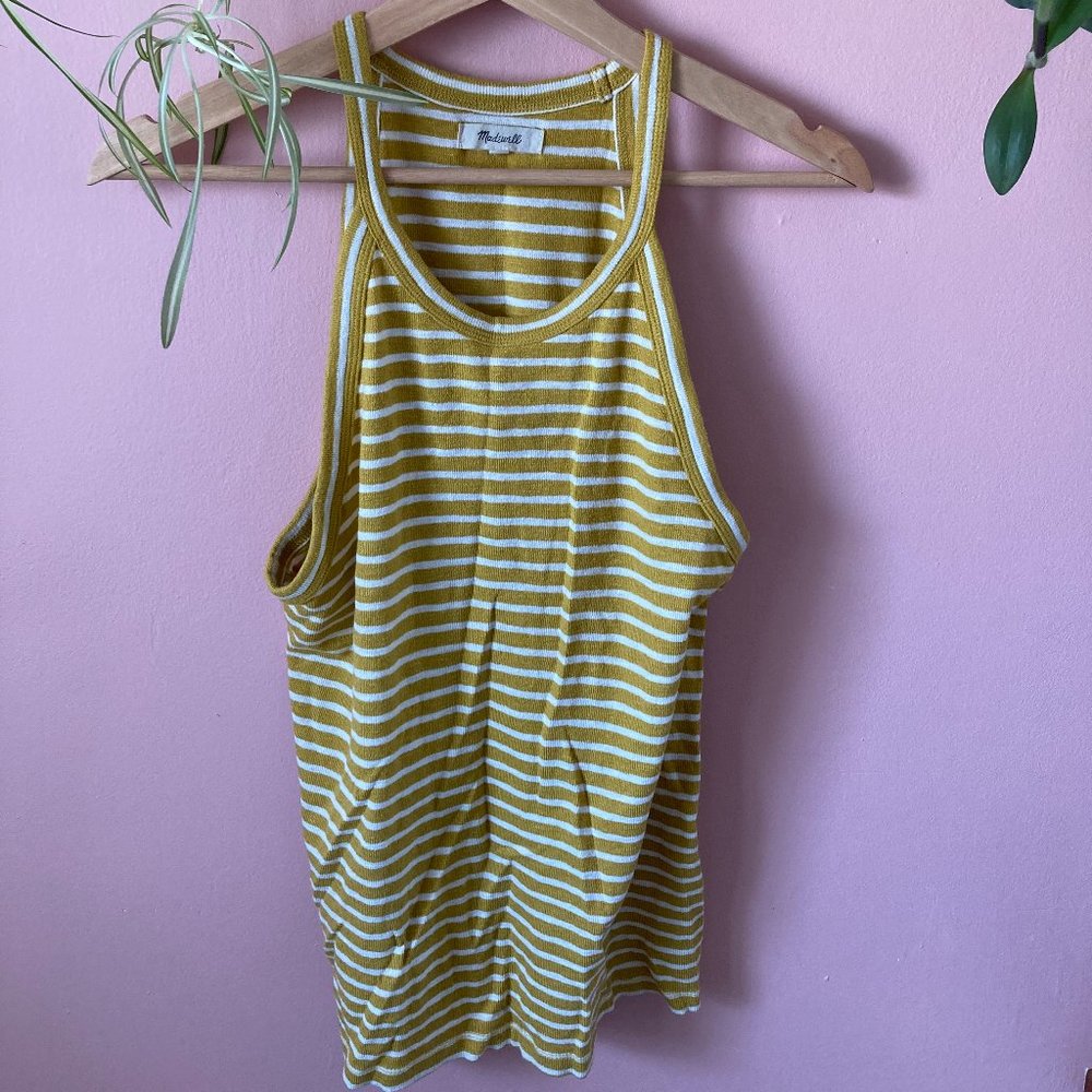 Striped Madewell tank top